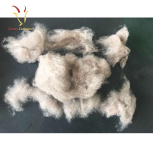 100% reine enthaarte Merinoschaf-Wolle weiße Kaschmir-Faser